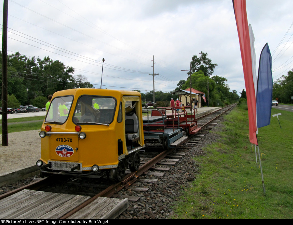 Woodings Railcar (speeder)
