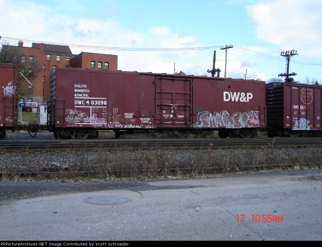 DWC (DW&P) 403098 Boxcar WB