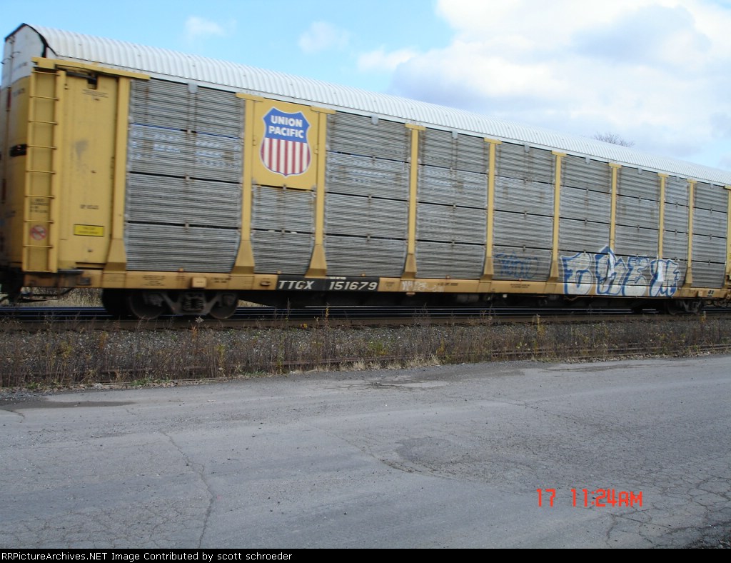 UP 151679 (TTGX) Autorack WB