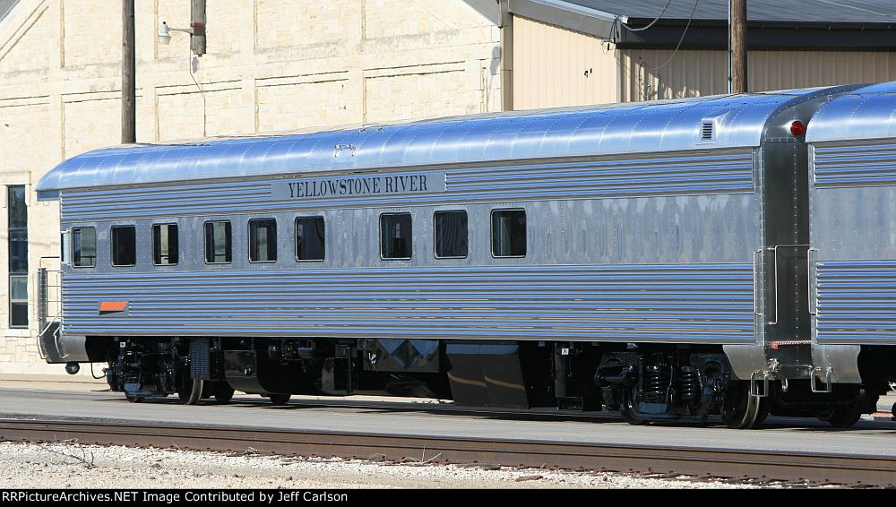 Newly rebuilt BNSF Yellowstone River