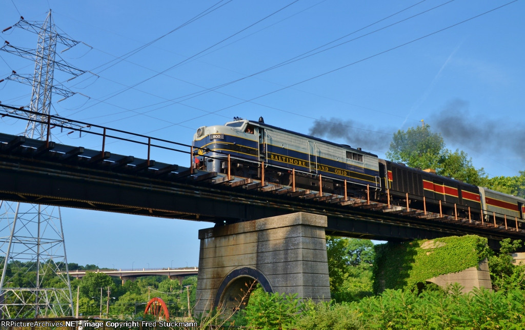 Departing about an hour late.