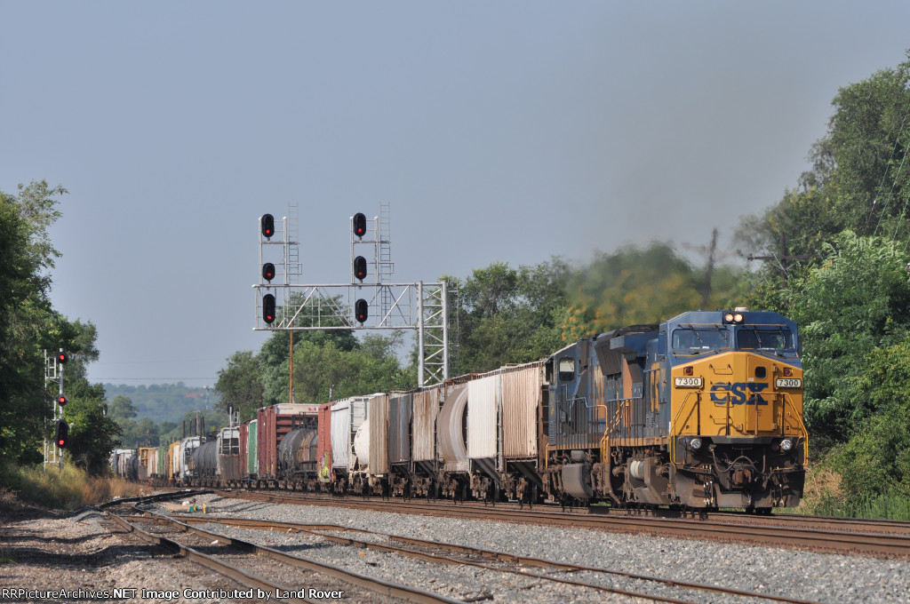 CSXT 7300 On CSX Q 340 Northbound