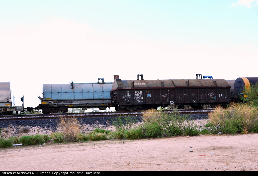 FXE Coil Steel Car with graffiti