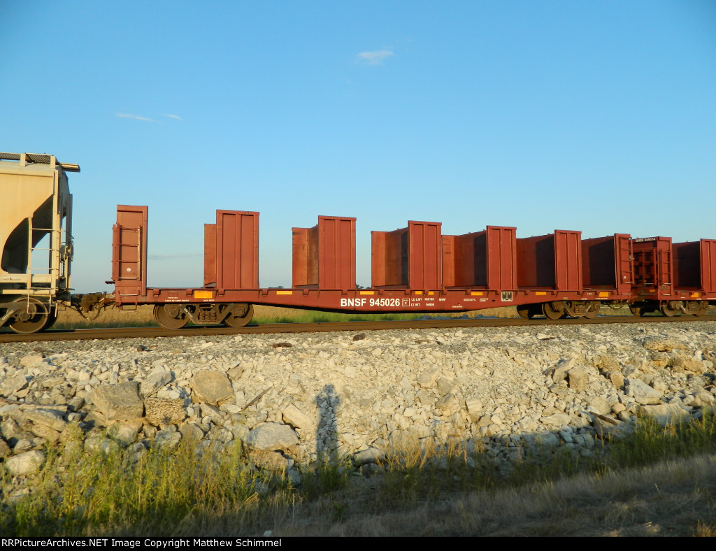 Empty BNSF Tie Car - Old GSC Flat Car