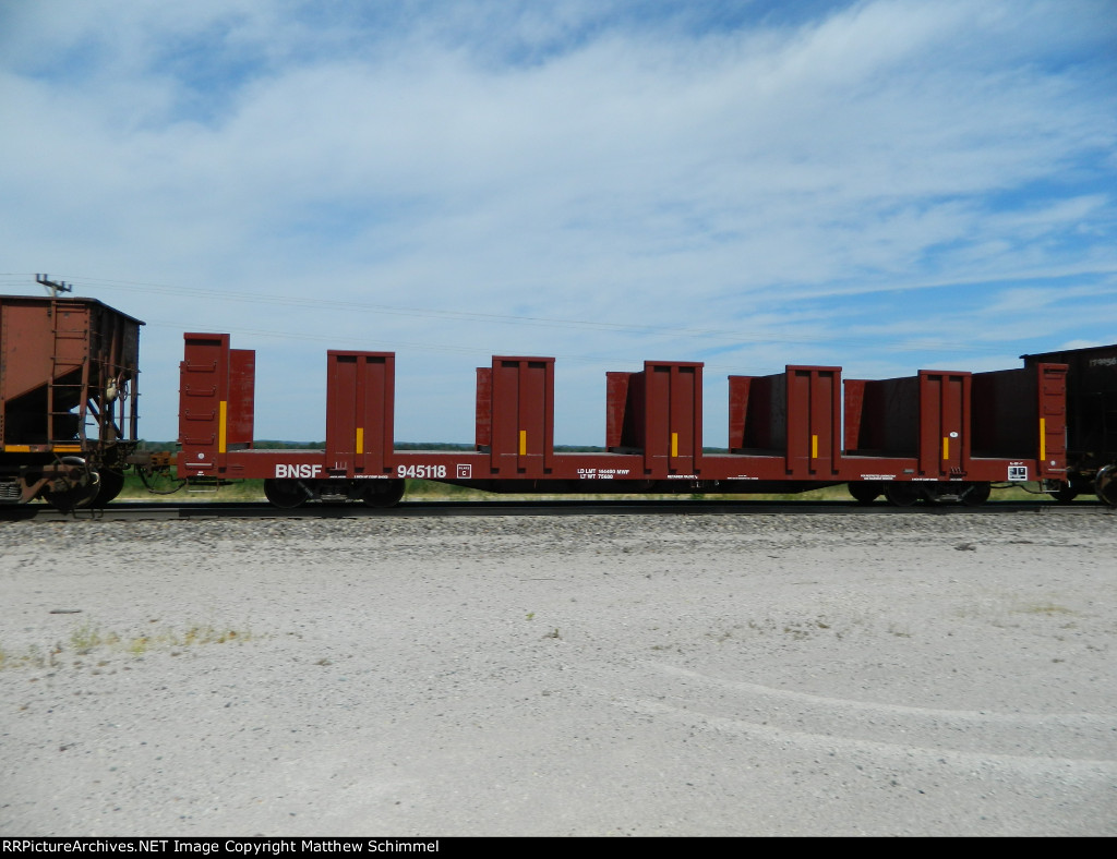 BNSF Empty Tie Car -4