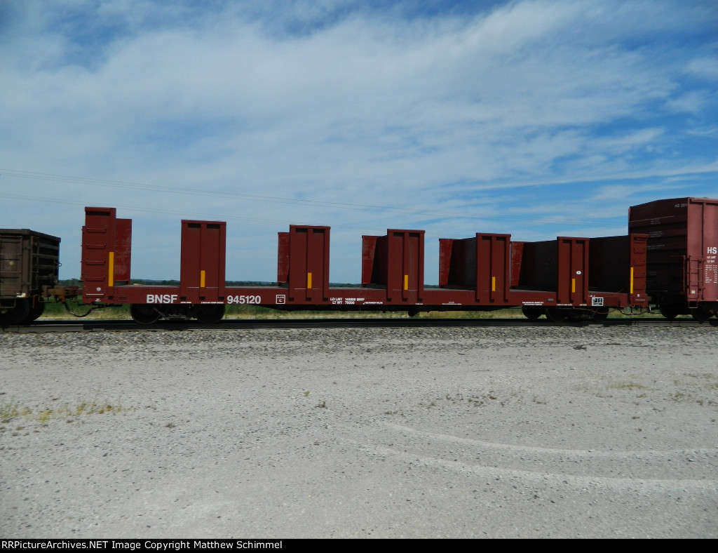 BNSF Empty Tie Car -1