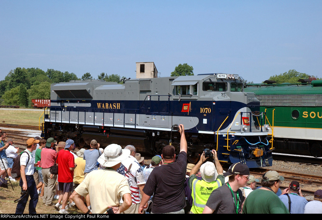 NS 1070, EMD SD70ACe, Wabash Heritage Unit