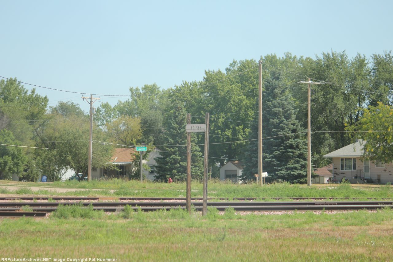Station sign