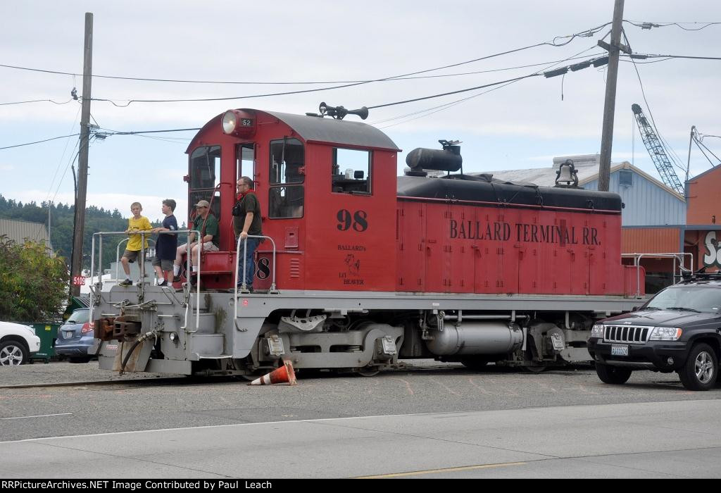Waiting for cars to be towed