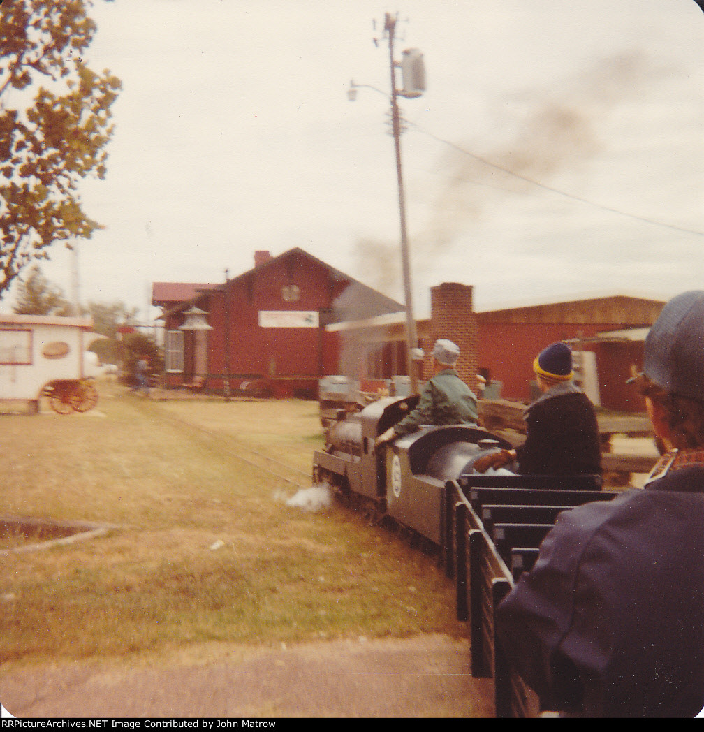 Athletic Park Steam Train From Newton KS