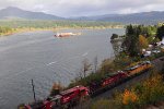 Union Pacific/Canadian Pacific  eastbound at Cascade Locks, OR 