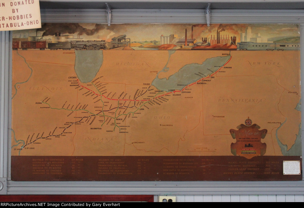 Nickel Plate Road Map