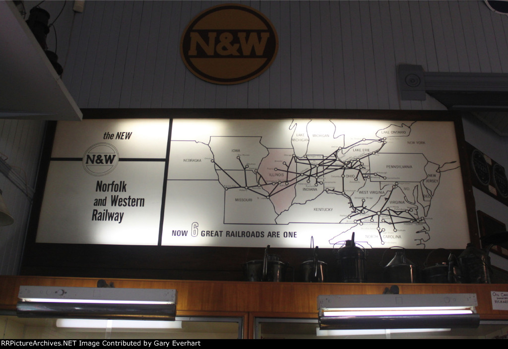 NW Map - Norfolk & Western