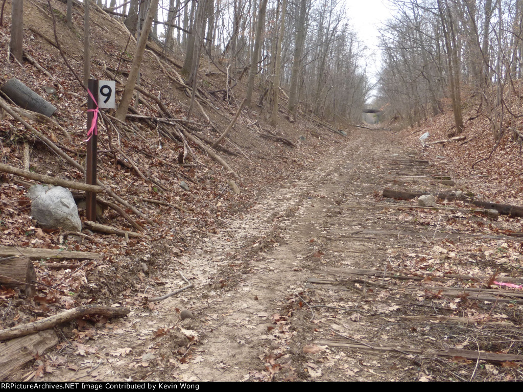 Mile 9, Morristown & Erie Railway