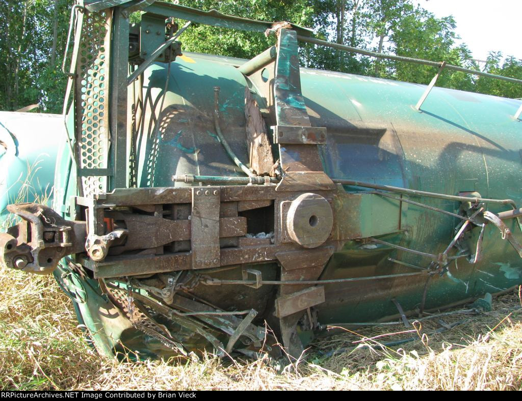 RJ Corman Derailment cleanup