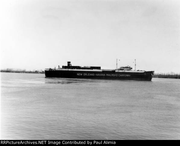 New Orleans - Havana ferry. Photo date estimated.