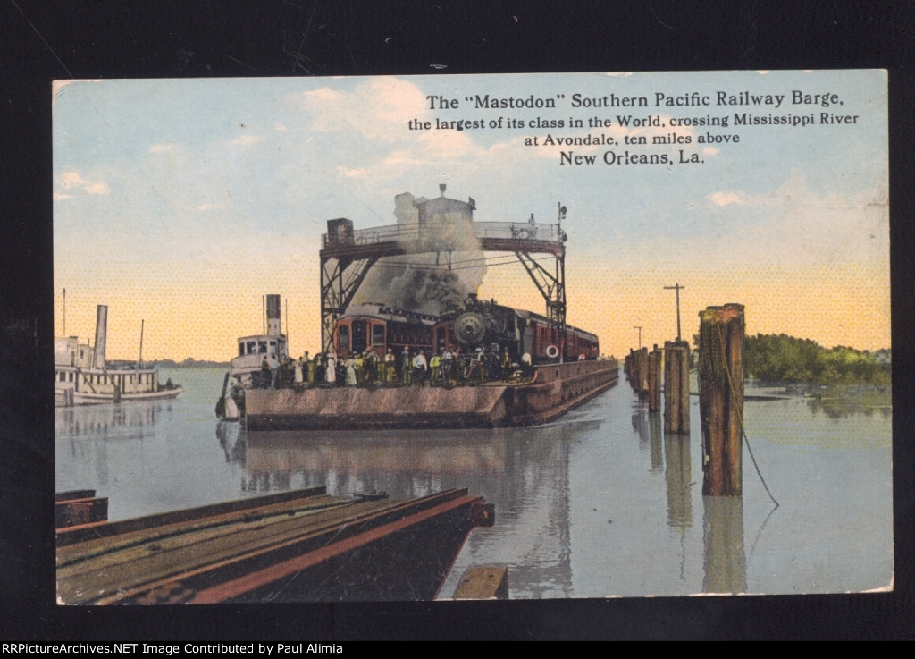 SP Mastodon 1913 postcard