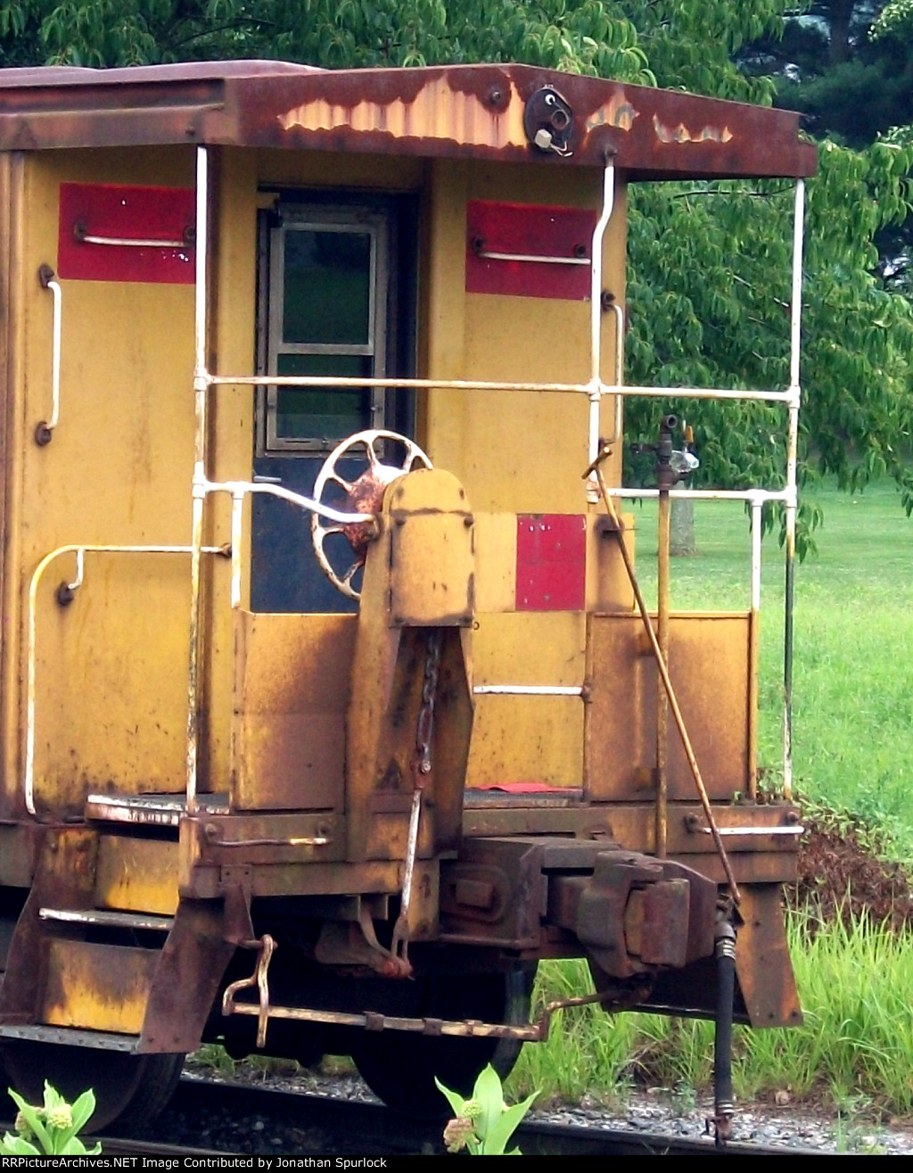B&O 904061, close up view of rear platform