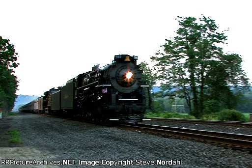 NKP #765 at Loshes Run Station