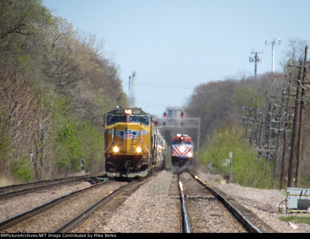 Union Pacific and Metra