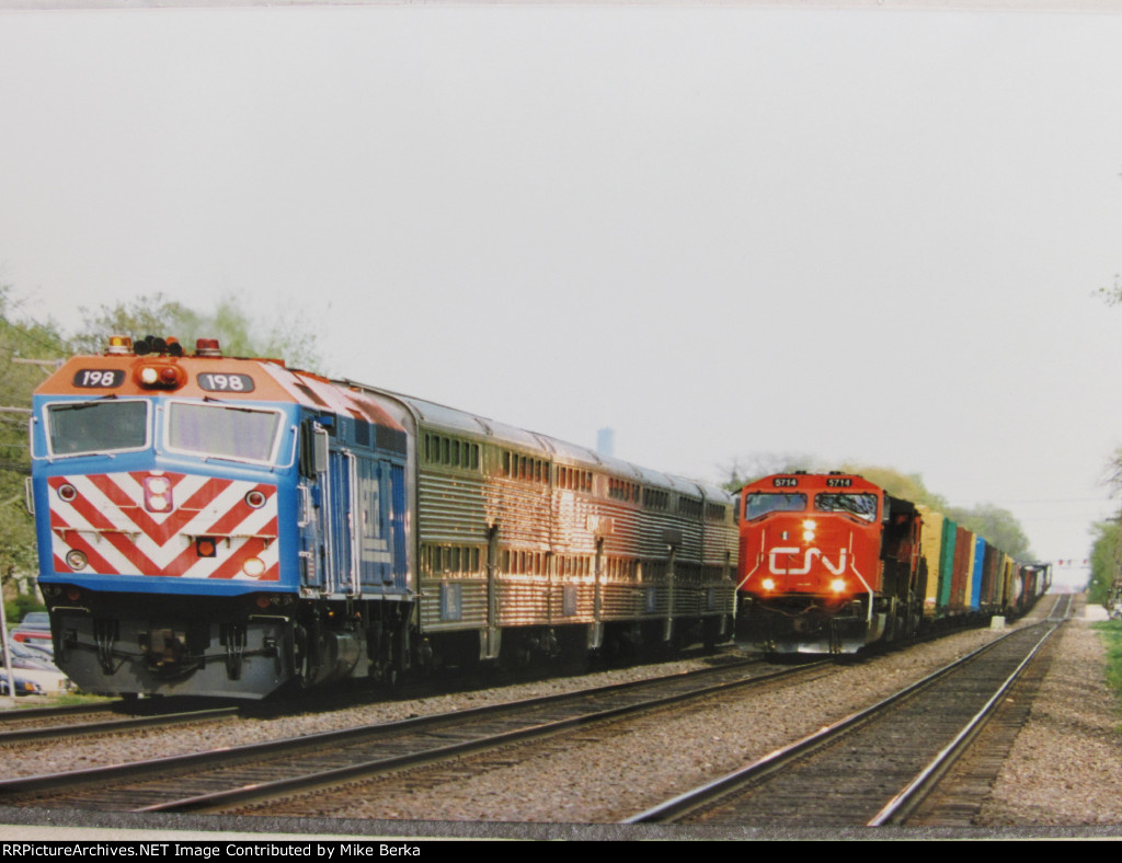 Metra and Canadian National