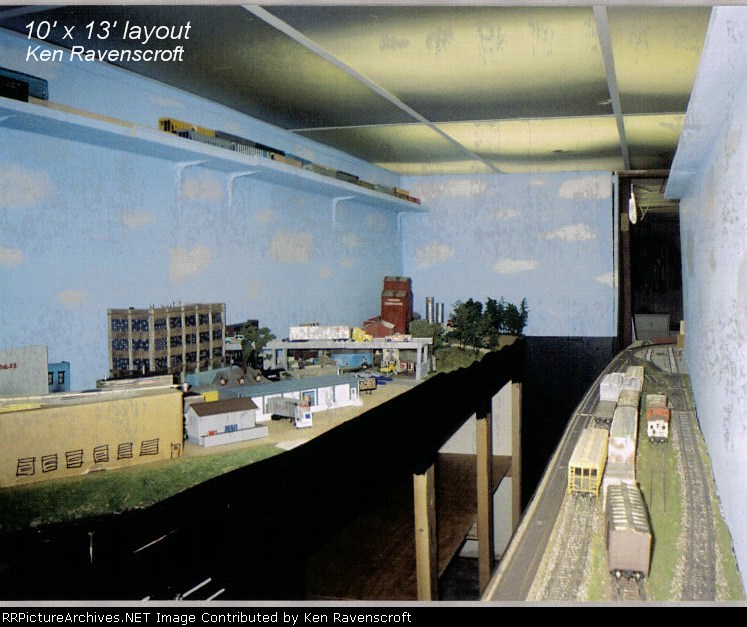 10' x 13' Pilar Valley Railway layout