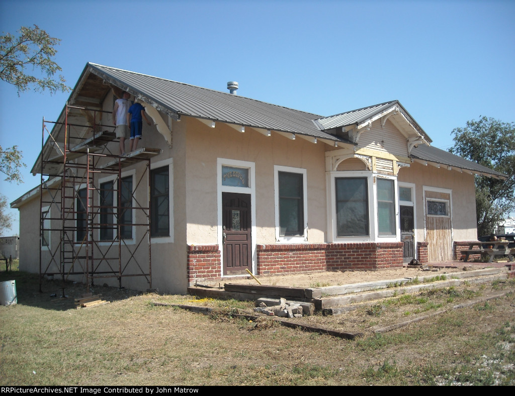 Former ATSF Copeland Depot