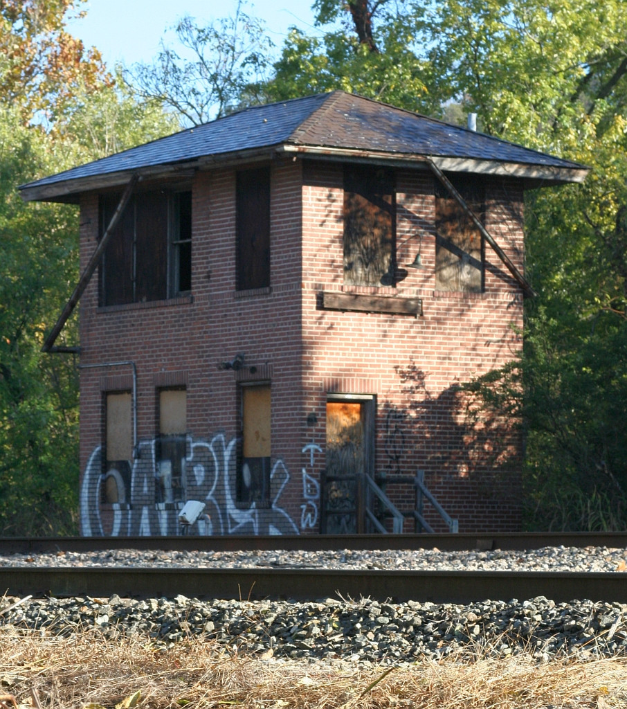 C&O interlocking tower