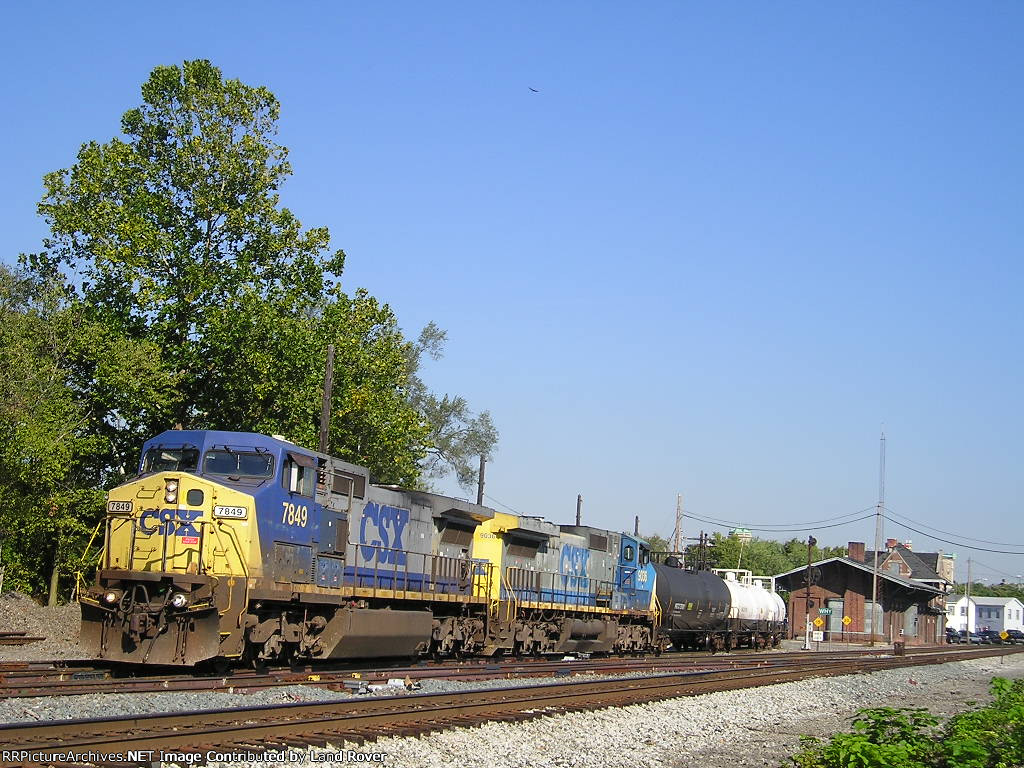 CSXT 7849 On CSX J 785 Eastbound