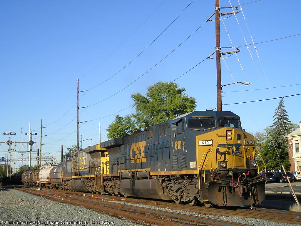 CSXT 610 On CSX K 587 Eastbound