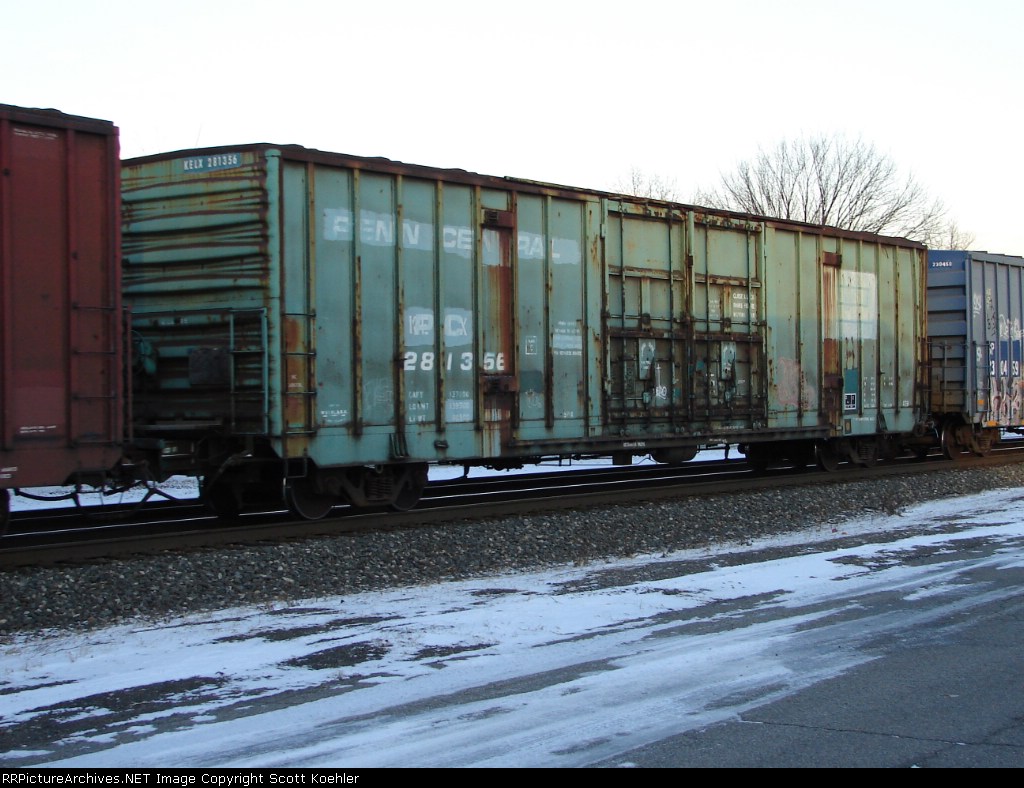 ex PENN CENTRAL BOX CAR