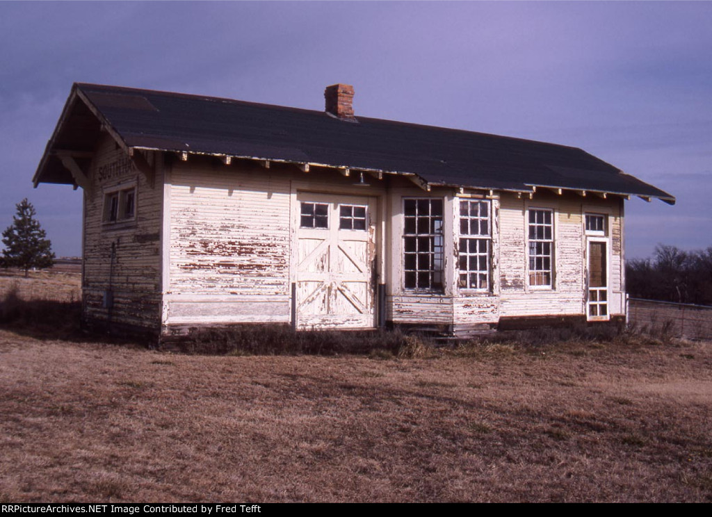 Former ATSF South Haven KS depot