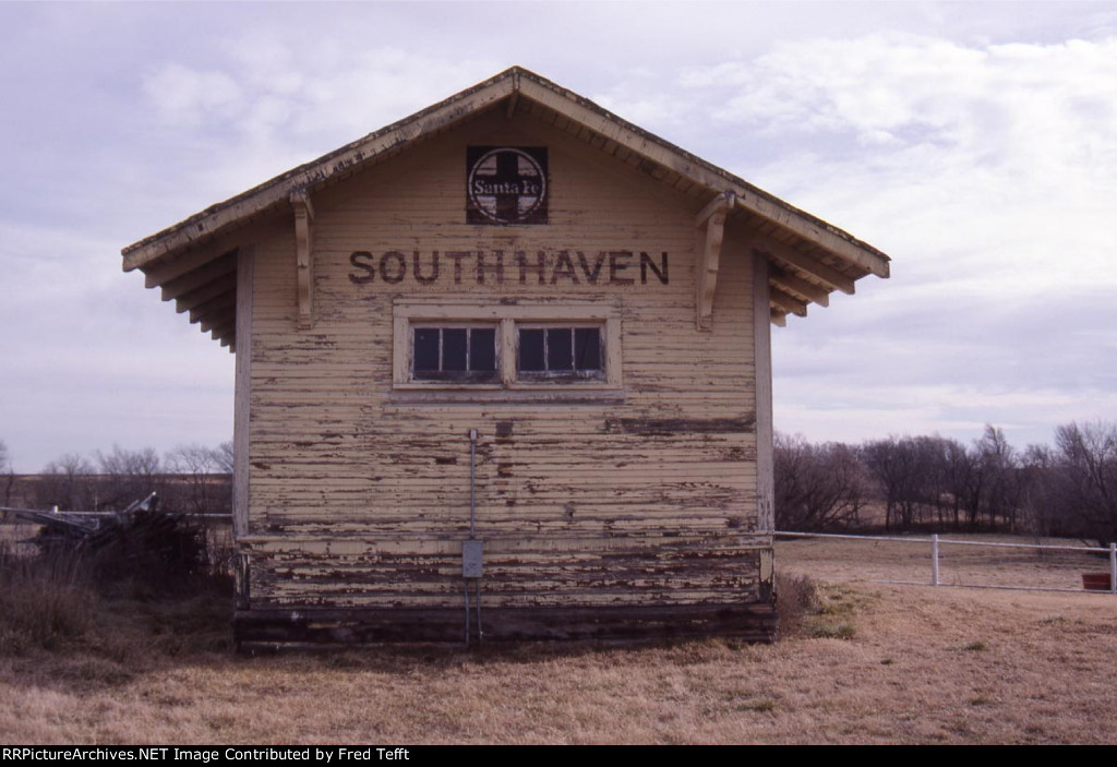 Former ATSF South Haven KS depot