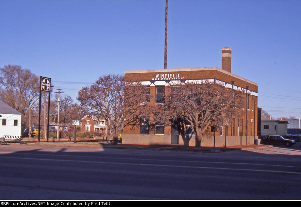 ATSF Winfield KS depot