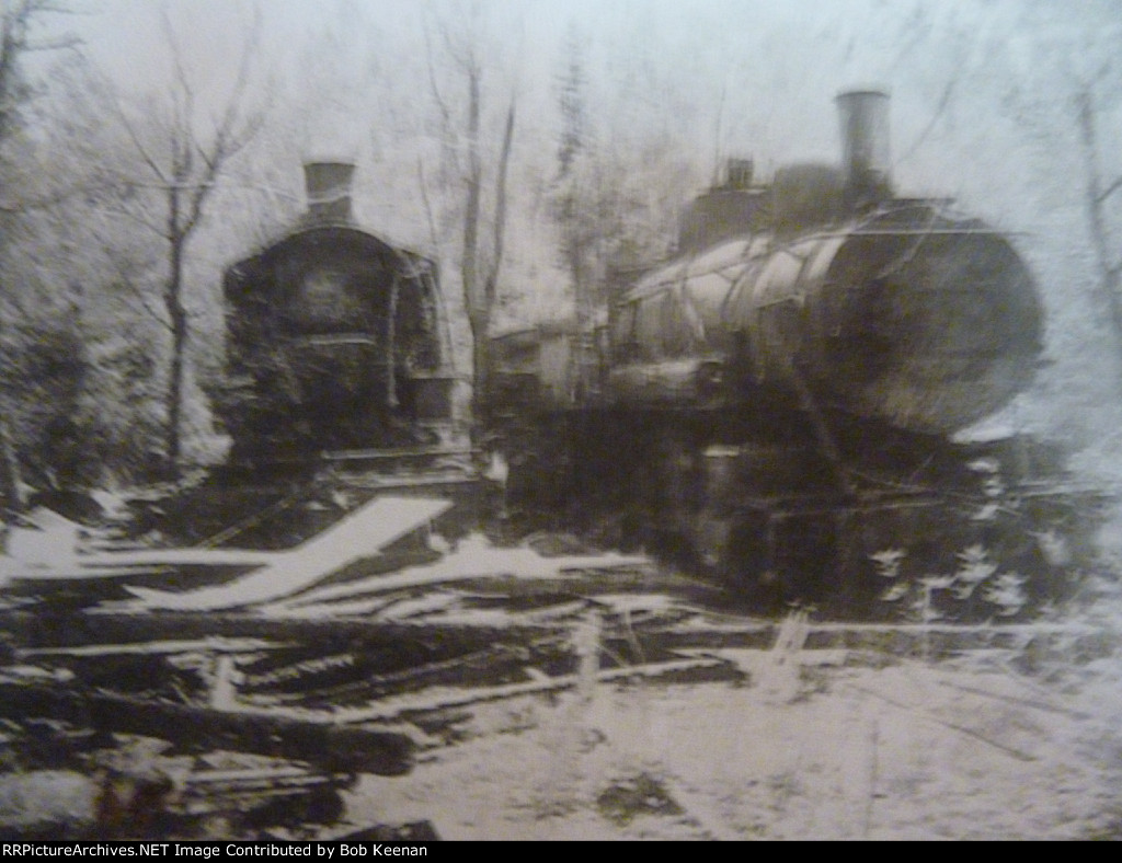 Picture of ELWB No's 1 & 2 after fire