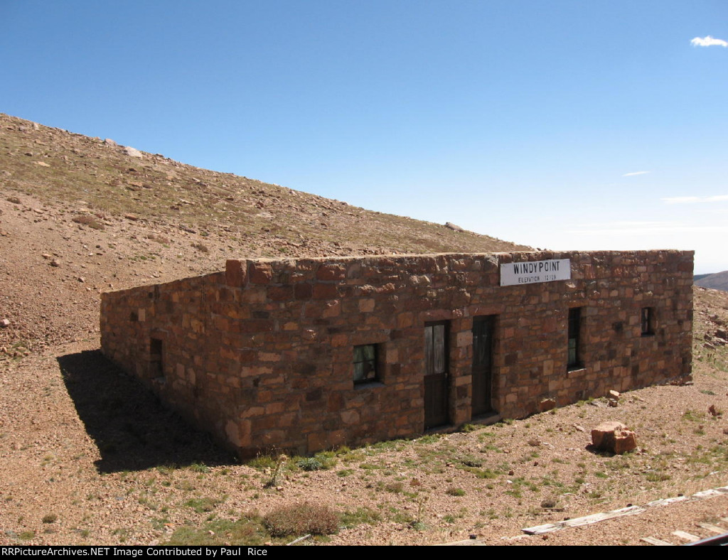 Section House Pikes Peak Cog Elevation 12129