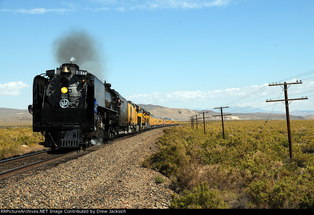 Westbound at Toulon, NV