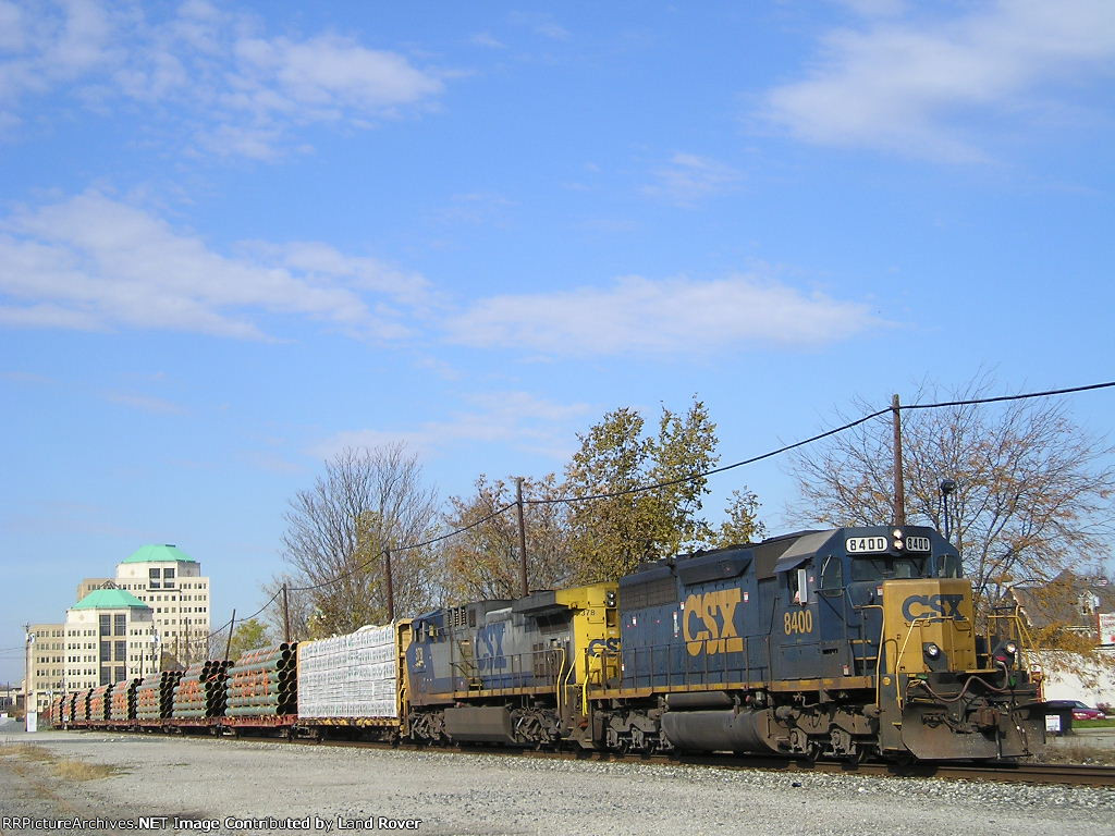 BSXT 8400 On CSX Q 501 Eastbound