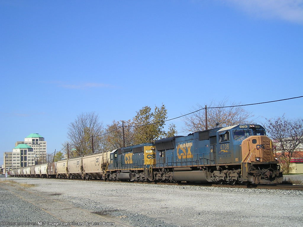 CSXT 4708 On CSX K 802 Eastbound