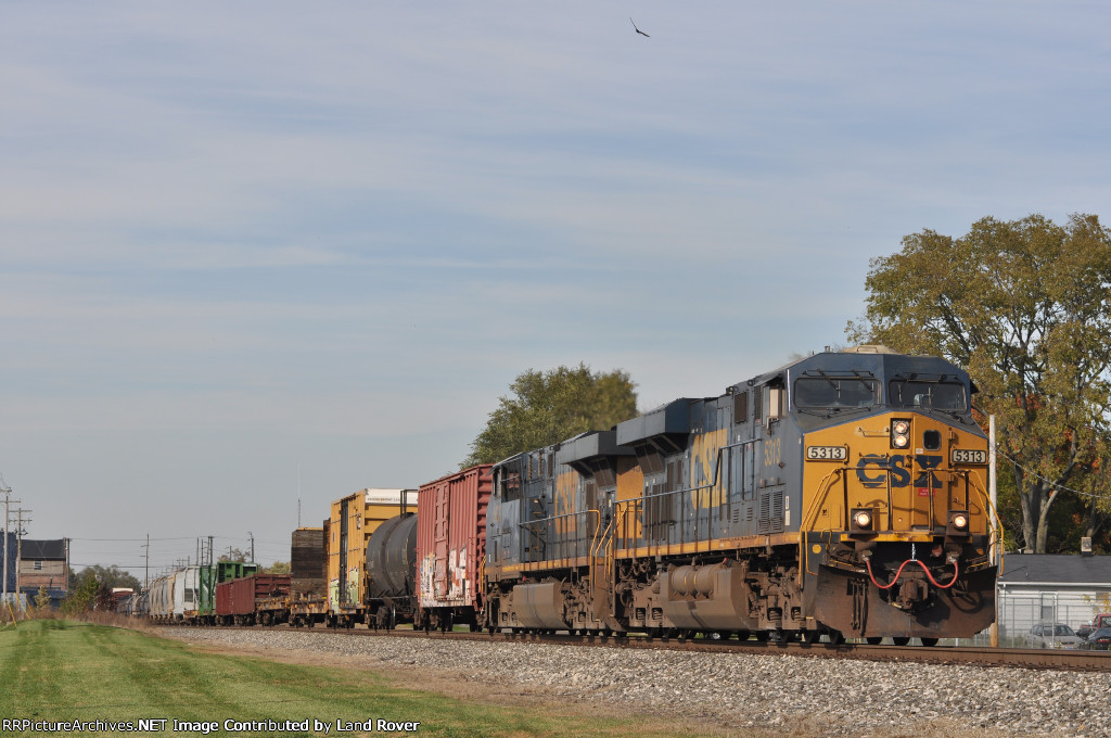 CSXT 5313 On CSX Q 339 Eastbound