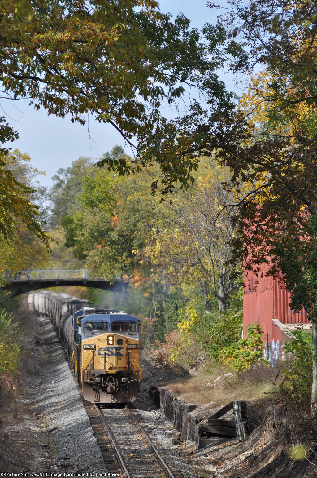 CSXT 7760 On CSX J 785 Eastbound
