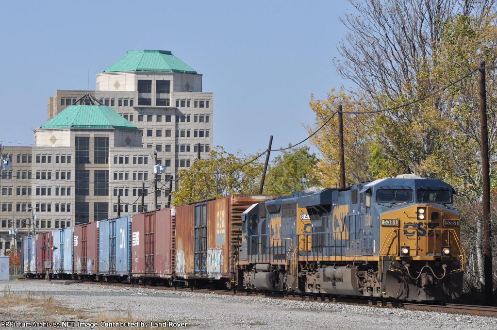 CSXT 5381 On CSX Q 241 Eastbound