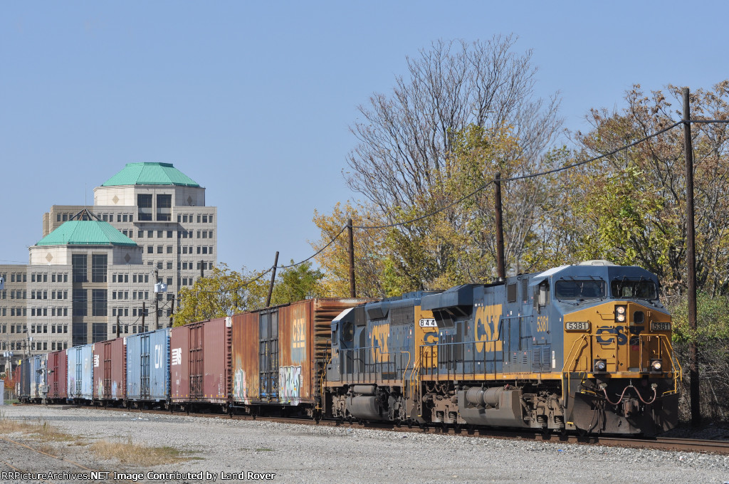 CSXT 5381 On CSX Q  241 Eastboud
