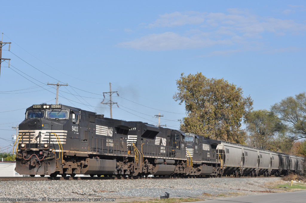 NS 9403 On NS 44 A Eastbound