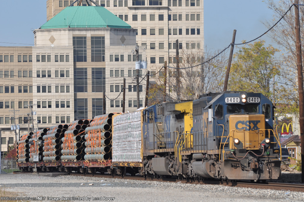 CSXT 8400 On CSX Q 501 Eastbound
