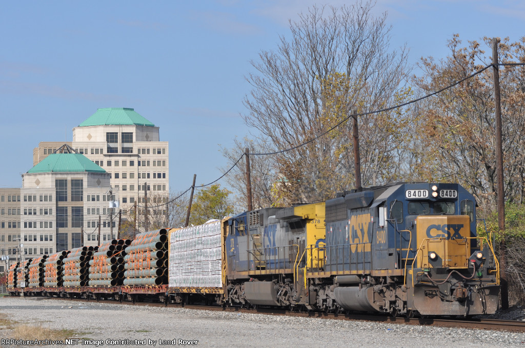 CSXT 8400 On CSX Q 501 Eastbound
