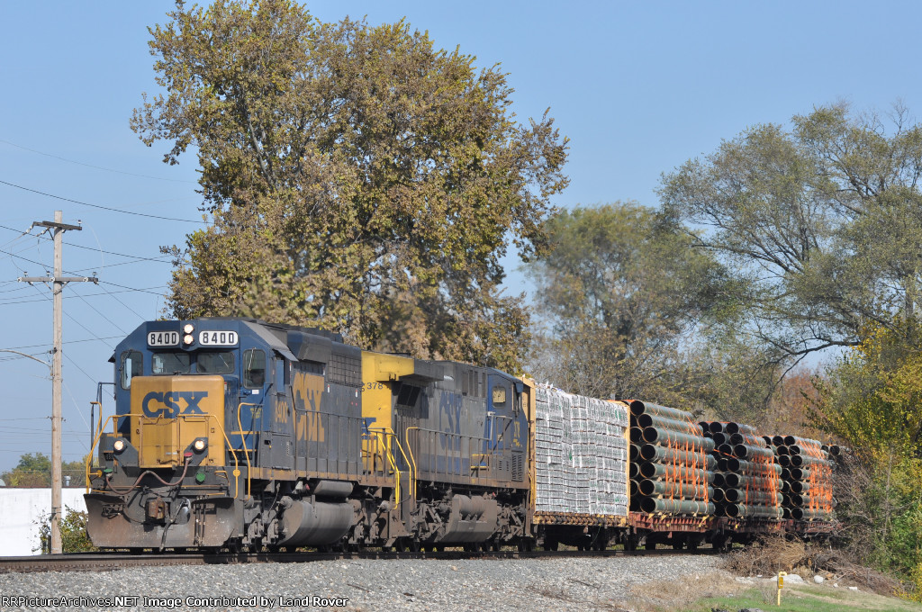 CSXT 8400 On CSX Q 501 Eastbound