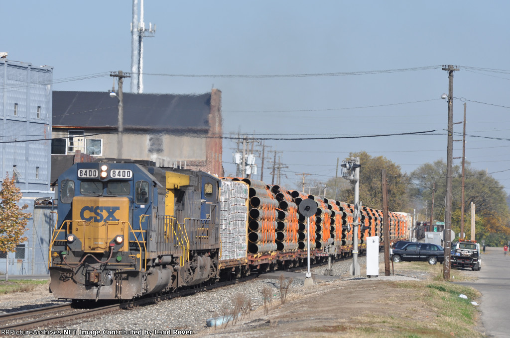 CSXT 8400 On CSX Q 501 Eastbound