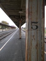 historic Ottumwa, Iowa CB&Q Depot