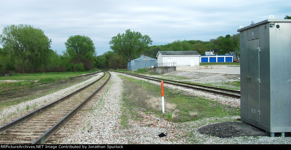 IAIS right of way, looking east
